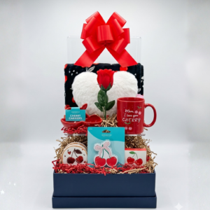 The Sweetheart Cherry Basket